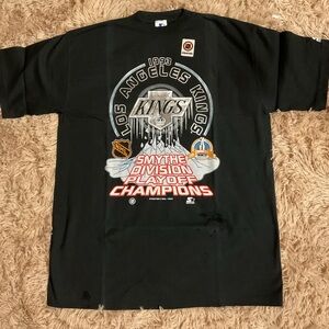 VINTAGE 1993 LOS ANGELES KINGS STARTER NHL SMYTHE DIVISION CHAMPS WAYNE GRETZKY